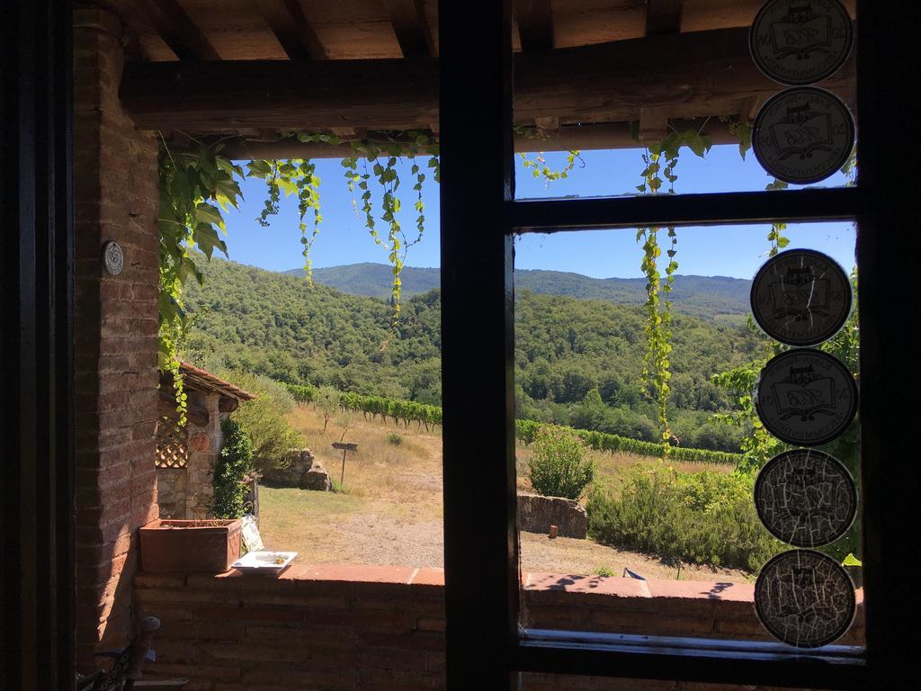 Podere Terreno Alla Via Della Volpaia Radda in Chianti Buitenkant foto