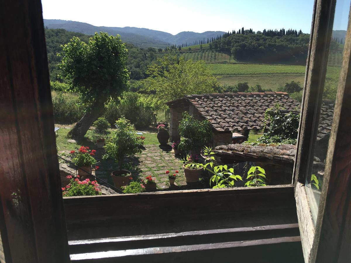 Podere Terreno Alla Via Della Volpaia Radda in Chianti Buitenkant foto