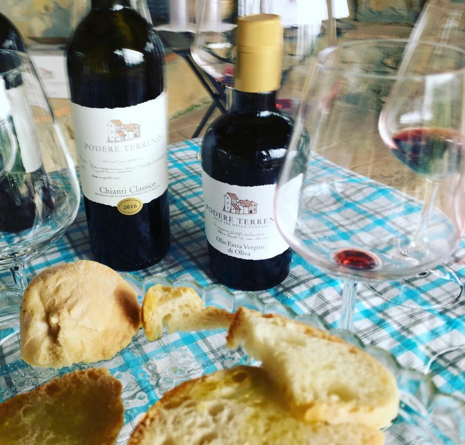 Podere Terreno Alla Via Della Volpaia Radda in Chianti Buitenkant foto